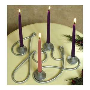  Joy Advent Candle Holder 