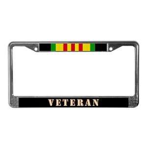 Vietnam Veteran Military License Plate Frame by   