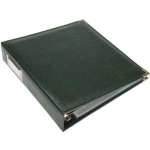   Faux Leather 3 Ring Binder 8.5X11 Forest Gr by We R Memory Keepers