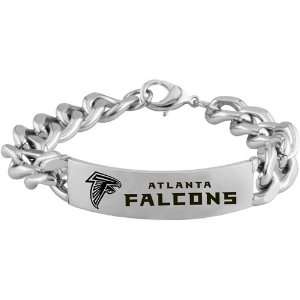  Team Titanium Atlanta Falcons Steel ID Bracelet Sports 