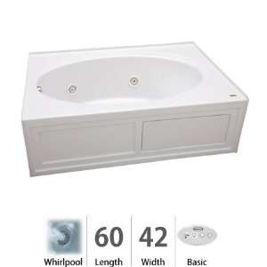   Bathtub with Basic Controls, Left Drain and Right Pump NVS6042 WLR 2XX