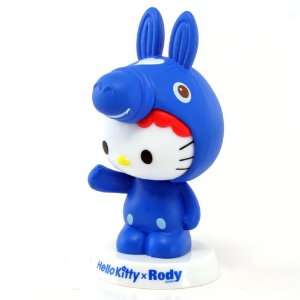  Hello Kitty X Rody Bobblehead   Blue Toys & Games