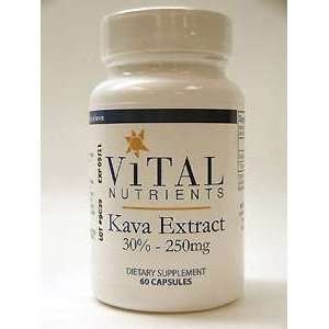  Vital Nutrients   Kava Kava Root**   60 caps / 250 mg 