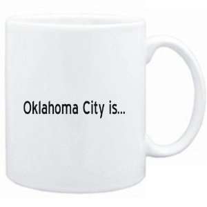  Mug White  Oklahoma City IS  Usa Cities Sports 