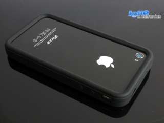 iPhone 4 4G Bumper Hülle Case Cover + VOR & RÜCK FOLIE  