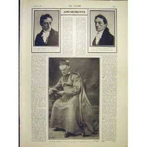  Portrait Actor Robertson Bourchier Theatre Print 1902 