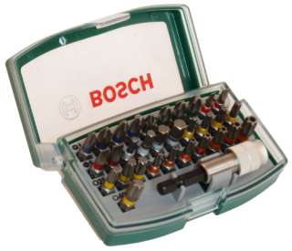 Bosch Bit Satz 32 Teilig inkl. Bit Halter, Set Bitset Bitsatz 
