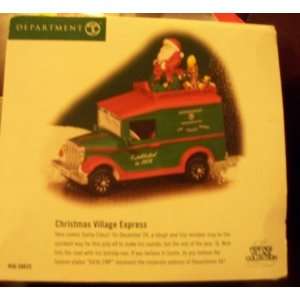  Dept 56 Christmas Village Express Collectible Vehicle NIB 