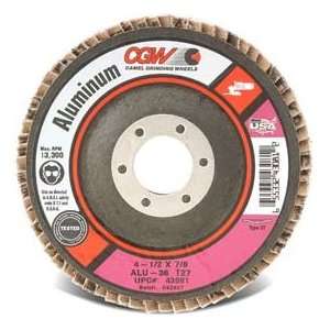 Cgw 7X5/8 11 T27 Alu Reg 36 Grit Flap Disc  Industrial 