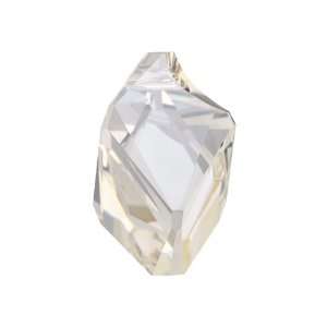  6650 22mm Cubist Pendant Crystal Silver Shade: Arts 