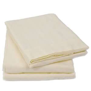  Waverly Twin Bay Oyster 100% Cotton Flannel Sheet Set 