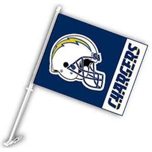  San Diego Chargers Car Flags   Set of Two: Sports 