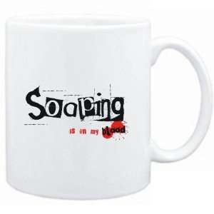 Mug White  Soaping IS IN MY BLOOD  Sports  Sports 