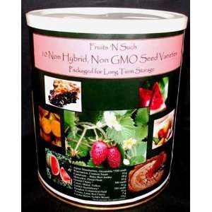  Fruits n Such Canned Seeds Non GMO   Long Storage Seeds 