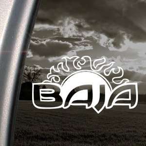  Baja Sun Logo Decal RACING BOATS Truck Window Sticker 