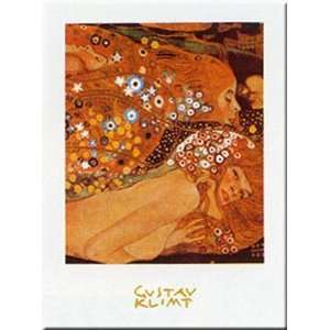  Rough Water Finest LAMINATED Print Gustav Klimt 10x12 