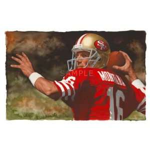   Print: San Francisco 49ers Oversized Canvas Art: Sports & Outdoors