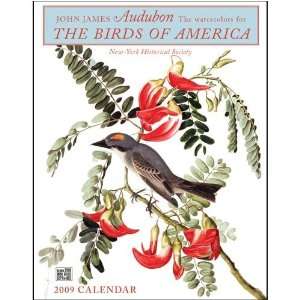  Audubon The Birds of America 2009 Wall Calendar Office 