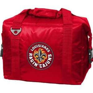   Ragin Cajuns ULL 12 Pack Carry Cooler drink: Sports & Outdoors
