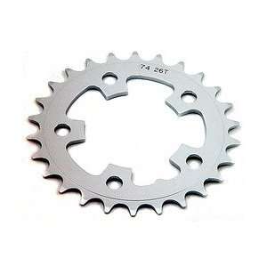  Race Face RaceRing chainring, 74BCD 26T   silver Sports 