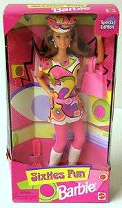 NRFB Sixties Fun Barbie Special Edition Doll 1997  