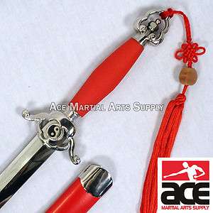 Red Master Chinese Tai Chi Practice Sword New  