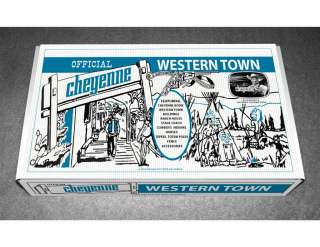 Cheyenne Play Set Box, This play set box is based on the TV series 