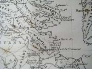1833 SDUK Map of Pennsylvania New Jersey Virginia MD  