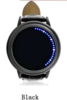 Fashion Inspired Blue LED Touch Screen Wrist Watch Unisex Boy Girls 