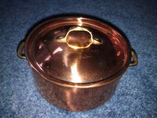 5P17 VINTAGE TAGUS COPPER POT Made In Portugal IN WONDERFUL CONDITION 