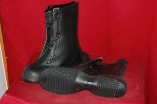 BLACK RUBBER BOOTS SZ 13 USED GREAT DEAL  