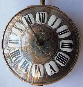   rare Antique George Prior Verge Fusee watch for Imperial Russian Court