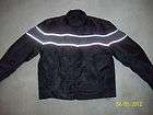 Mens Nylon Riding Jacket by Leather Gallery Size M Thinsulate EUC