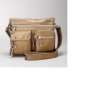 FOSSIL Damen Handtasche Umhängetasche aus bronzefarbenem Leder 