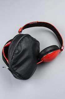 Skullcandy The Aviator Headphones with Mic in Red Black Wayfarer 