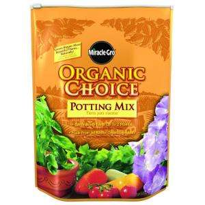 Miracle Gro 8 qt. Organic Choice Potting Mix 72978650 at The Home 