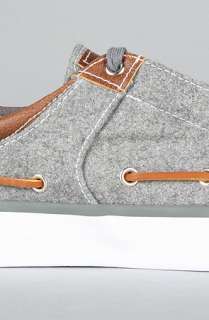 Creative Recreation The Luchese Sneaker in Grey Wool  Karmaloop 