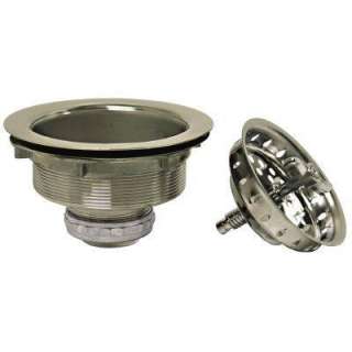 Everbilt Stainless Steel Spin Lock Sink Strainer 02554 at The Home 
