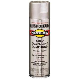 Rust Oleum Professional 20 oz. Flat Gray Cold Galvanizing Compound 