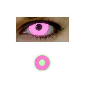 Farbige Kontaktlinsen EYE 2 EYE GLO UV pink  Drogerie 
