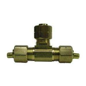 Watts 5/8 in. Brass Compression Tee A 313 at The Home Depot