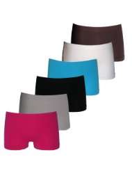 6er Set Ladies Hotpants Hipster in 6 trendigen Farben. Top Qualität 