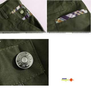   Casual Harem Slim Fit Trousers Pants Army Green Black New 043  