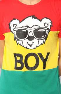 Joyrich The Rasta Boy Tee in Red Yellow Green  Karmaloop   Global 