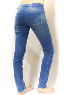 NEW DIESEL Super Slim Zivy Destroyed Skinny Jeans 19H  