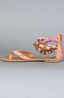 Zigi Shoes The Faithful Sandal in Orange  Karmaloop   Global 