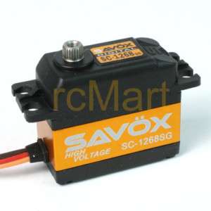 SAVOX (#SC 1268SG) High Torque Steel Gear Digital Servo  