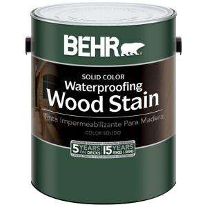 Deck Wood Stain from BEHR     Model#21301