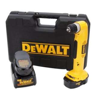 DEWALT 18 Volt 3/8 in. Cordless Right Angle Drill DW960K 2 at The Home 