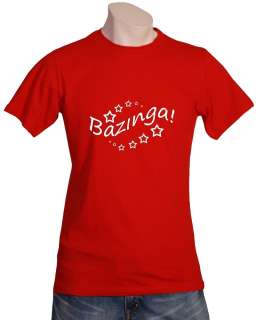 Big Bang Theory Bazinga Fun Shirt Sheldon Cooper  